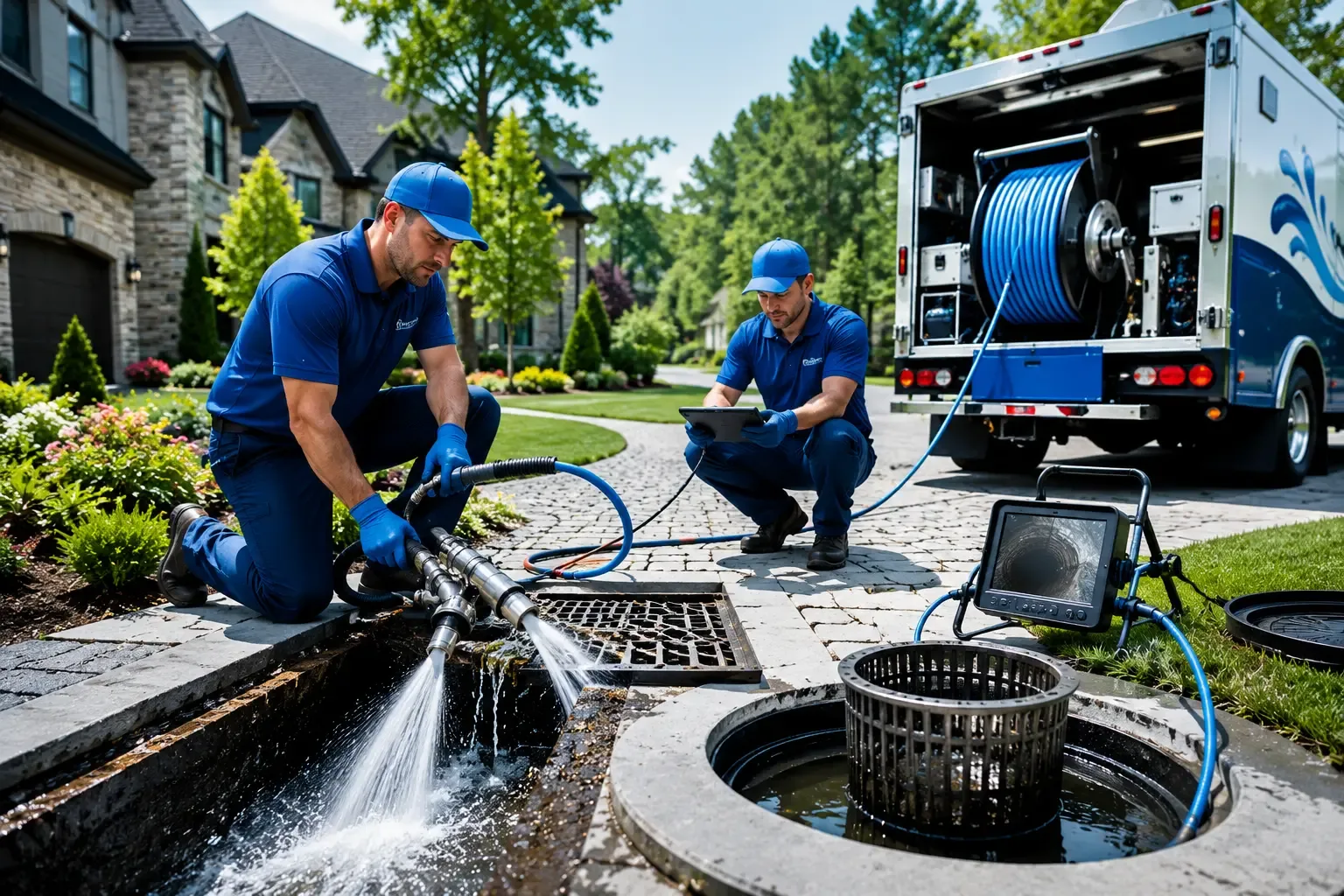 Local outdoor drain cleaning professionals in Chester, UT